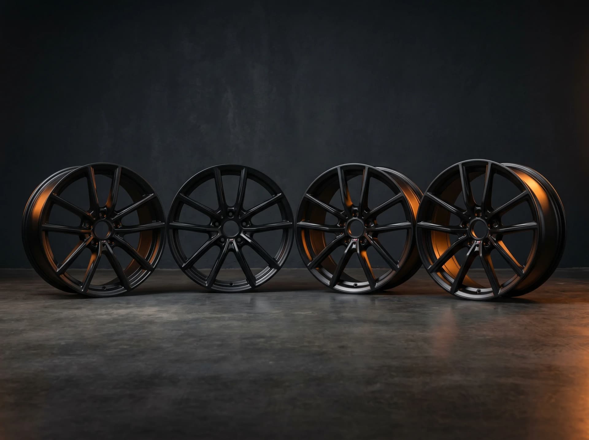 Jantes BMW M4 — Noir satiné